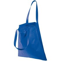 Bolsa de no tejido con asas grandes azul Bolsa de no tejido con asas grandes azul