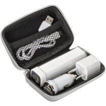 Set para coche Cargador y Enchufe blanco Set para coche Cargador y Enchufe blanco