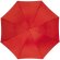 Paraguas automático con mango recto de madera rojo