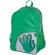 Mochila con dibujo de gestos de mano personalizada verde