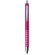 Bolígrafo de plástico con brillantes rosa barato