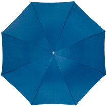 Paraguas con mastil de aluminio y sistema automático personalizado azul Paraguas con mastil de aluminio y sistema automático personalizado azul