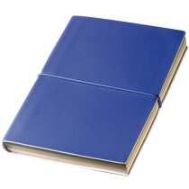 Cuaderno de notas con hojas de colores azul Cuaderno de notas con hojas de colores azul