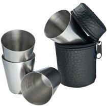 Set de 4 vasos de licor personalizado negro Set de 4 vasos de licor personalizado negro