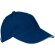 Gorra de colores con diseño béisbol azul