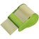 Dispensador de notas adhesivas barato en rollo personalizada verde