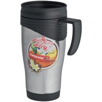 Vaso de acero inoxidable térmico plata Vaso de acero inoxidable térmico plata