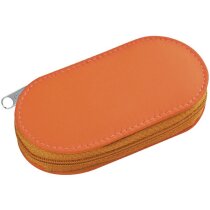 Juego de manicura en estuche de colores barato naranja Juego de manicura en estuche de colores barato naranja