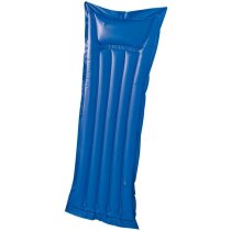 Colchoneta inflable de colores azul