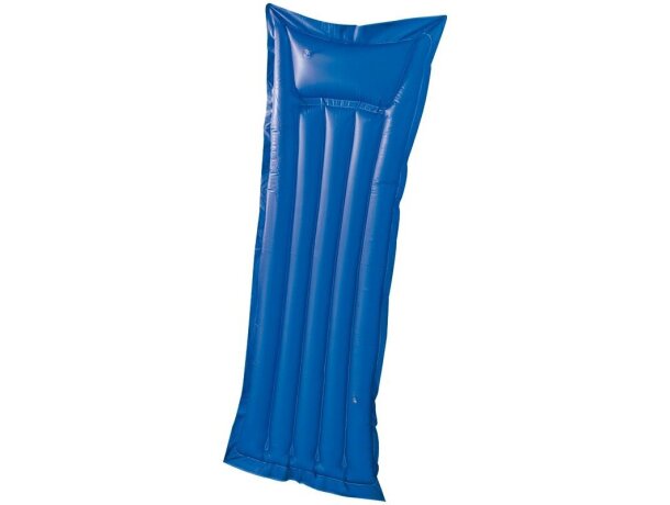 Colchoneta inflable de colores azul