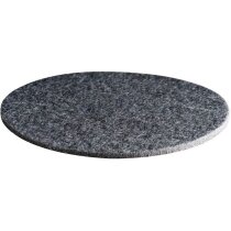 Juego de 4 posavasos fabricados en fieltro personalizado gris Juego de 4 posavasos fabricados en fieltro personalizado gris