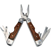 Multiherramienta de acero inoxidable personalizada marron Multiherramienta de acero inoxidable personalizada marron