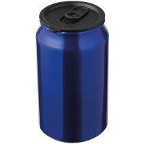 Taza con Apariencia de Lata Metálica personalizada azul Taza con Apariencia de Lata Metálica personalizada azul