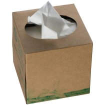 Caja cartón con 60 Pañuelos marron Caja cartón con 60 Pañuelos marron