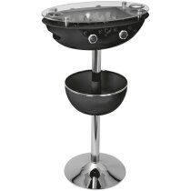 Mesa de Bar con Mini-futbolín negro Mesa de Bar con Mini-futbolín negro