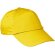 Gorra clásica de algodón unisex amarilla merchandising