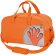 Bolsa de deporte con dibujo de mano personalizada naranja