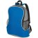 Mochila con compartimentos laterales de red azul merchandising