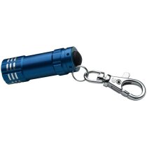 Llavero linterna 3 luces led personalizado azul Llavero linterna 3 luces led personalizado azul