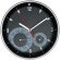 Reloj de pared con higrómetro y termómetro