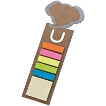 Marcapáginas con Cabeza de Elefante Y Notas Adhesivas. personalizada marron Marcapáginas con Cabeza de Elefante Y Notas Adhesivas. personalizada marron