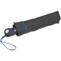 Paraguas compacto Pongee con ribetes coloreados