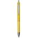 Bolígrafo de plástico con brillantes amarillo merchandising