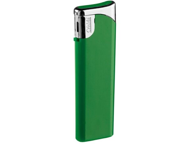 Mechero Neuhof publicitarios recargable con llama ajustable en colores variados barato verde