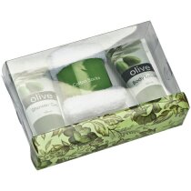Set para baño 4 piezas verde Set para baño 4 piezas verde