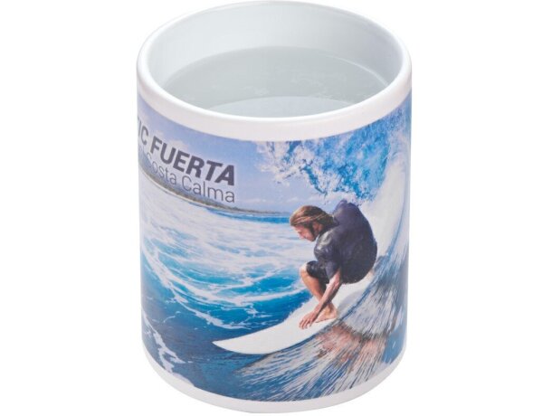 Taza de cerámica cónica cambia color para sublimación barata