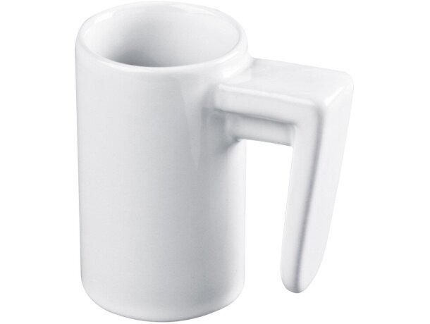 Taza de café expres delgada blanca Taza de café expres delgada blanca