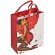 Bolsa personalizado de regalo con imagen de hombre y mujer roja