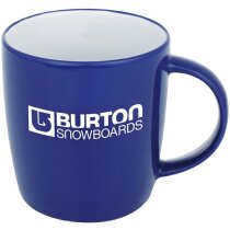 Taza cerámica 325 ml acabado liso impresión