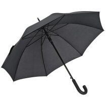 Paraguas con Mastil de Aluminio personalizado negro Paraguas con Mastil de Aluminio personalizado negro