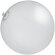 Pelota hinchable de playa 40 cm blanca