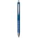 Bolígrafo de plástico con brillantes azul barato