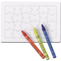 Puzzle para colorear con pinturas Puzzle para colorear con pinturas