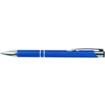 Bolígrafo de aluminio lacado en varios colores personalizado azul Bolígrafo de aluminio lacado en varios colores personalizado azul