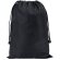 Bolsa deporte de cuerdas poliéster 190D Flack Negro