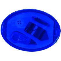 Set de costura ovalado con espejo personalizado azul Set de costura ovalado con espejo personalizado azul