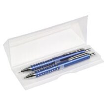 Set Diamond bolígrafo portaminas azul estuche
