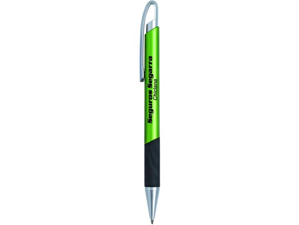 Bolígrafo clip curvado AXIS barato verde