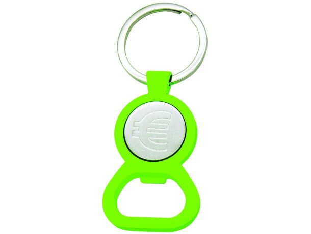 Llavero Trident Abridor con Llave Carro En 3 Colores  Fluo personalizado verde