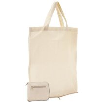 Bolsa algodón natural plegable compacta Nomic