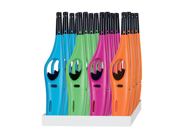 Mecheros personalizados baratos caja colores surtidos