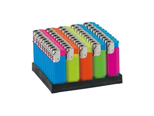Mechero llama turbo en colores surtidos personalizado