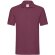 Polo de manga corta para propaganda Nuevo polo Premium hombre calidad superior Burdeos