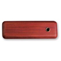Estuche elegante de madera con peana Estuche elegante de madera con peana