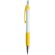 Boligrafo Plastico bicolor amarillo barato