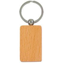 Llavero de mardera rectangular Llavero de mardera rectangular